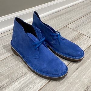 Men’s 7.5 Blue Suede clark’s